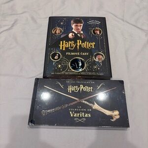 Harry Potter Film Wizardry German & Sealed Wand Collection Spanish Books